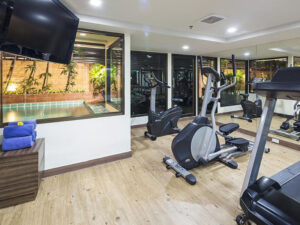 Fitness At Aspen suites hotel sukhumvit 2 bangkok
