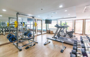 Fitness At Aspen suites hotel sukhumvit 2 bangkok